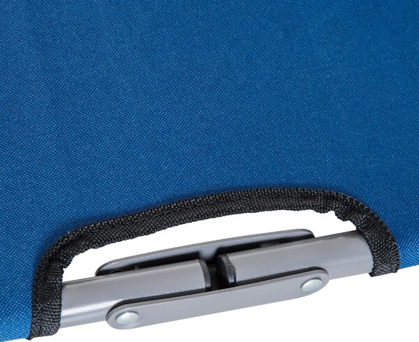 AllMyPets Brandina Cane Cuccia per Cani o Gatti Taglia Piccola Pieghevole In Acciaio e Tessuto Oxford 59x46x15 cm colore Blu - D04101BU