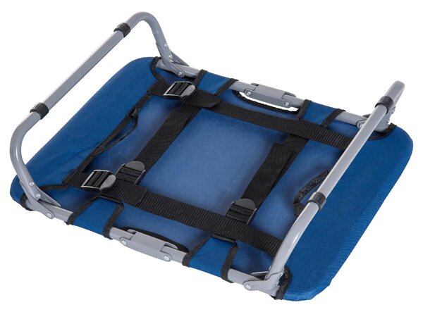 AllMyPets Brandina Cane Cuccia per Cani o Gatti Taglia Piccola Pieghevole In Acciaio e Tessuto Oxford 59x46x15 cm colore Blu - D04101BU