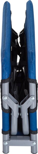 AllMyPets Brandina Cane Cuccia per Cani o Gatti Taglia Piccola Pieghevole In Acciaio e Tessuto Oxford 59x46x15 cm colore Blu - D04101BU