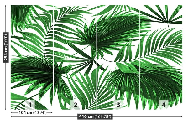 Carta da parati Foglie di palma 104x70 cm