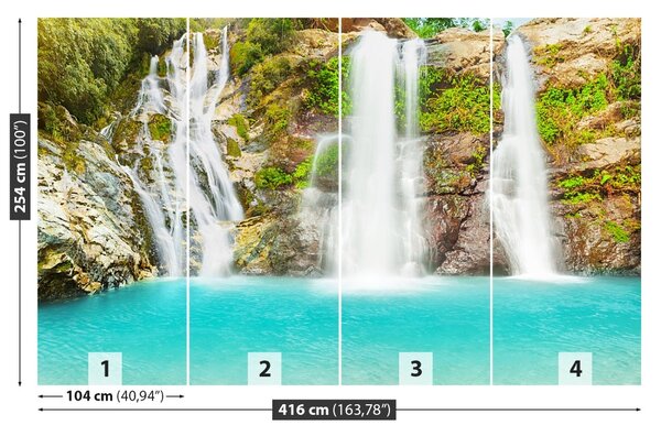 Carta da parati Cascata 104x70 cm