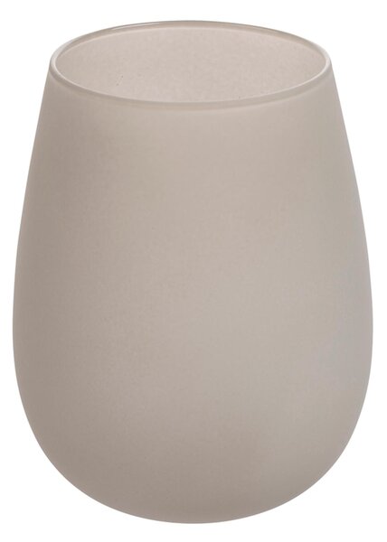 Set 6 bicchieri acqua Happy Hour Stones In vetro Effetto ghiaccio � 7 x h. 11 cm Lavaggio a mano 600 ml La confezione si compone di 6 bicchieri in 6 diverse sfumature color grigio