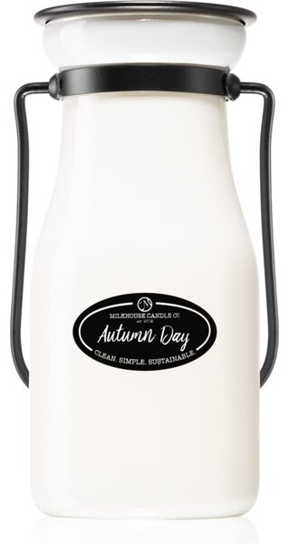 Milkhouse Candle Co. Creamery Autumn Day candela profumata Milkbottle 227 g