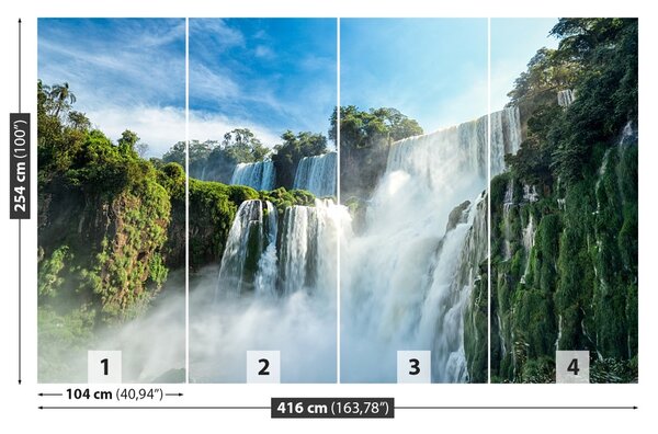 Carta da parati Cascata di iguazú 104x70 cm