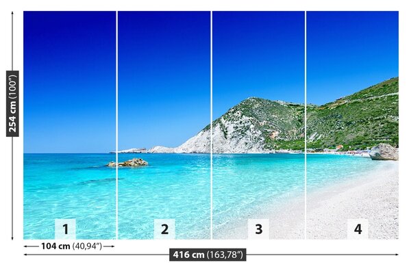Carta da parati Kefalonia Grecia 104x70 cm