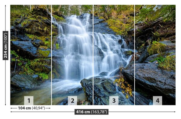 Carta da parati Cascata 104x70 cm