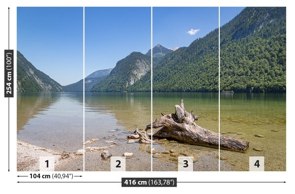 Carta da parati Koenigsee Baviera 104x70 cm