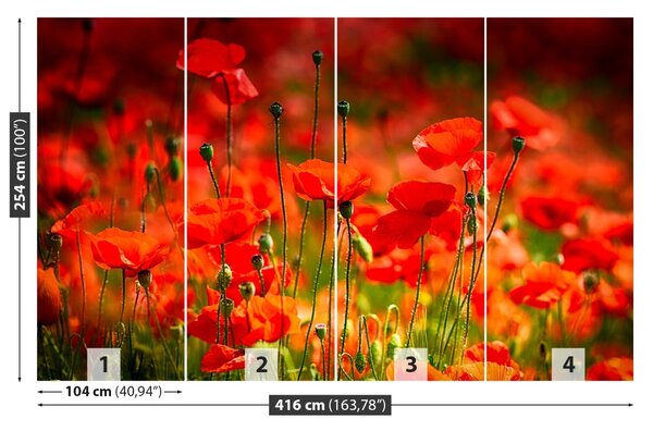 Carta da parati Maki Meadow 104x70 cm