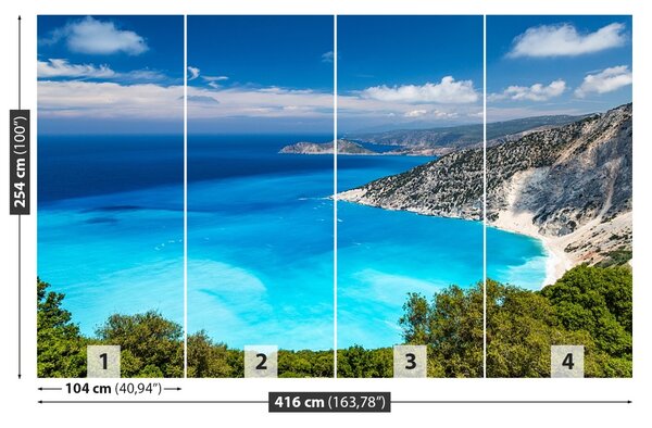 Carta da parati Kefalonia Grecia 104x70 cm