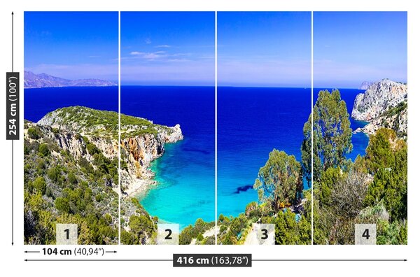 Carta da parati Creta Grecia 104x70 cm