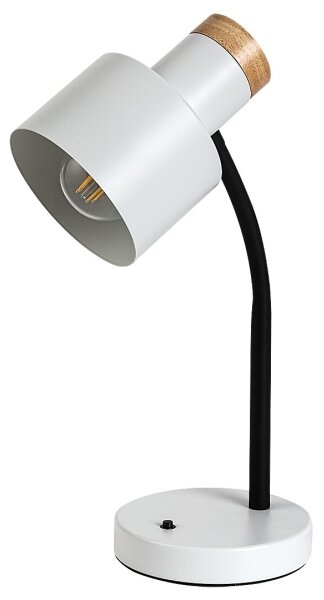 Rabalux 74098 - Lampada da tavolo PASTRO 1xE27/20W/230V bianca