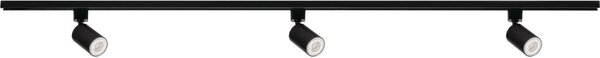 Kanlux 45924 - Faretto per sistema a binario ALTEAR 3xGU10/10W/230V 1,5m nero