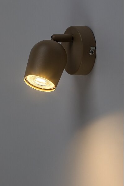 Rabalux 73098 - Faretto da parete LIANET 1xGU10/15W/230V beige