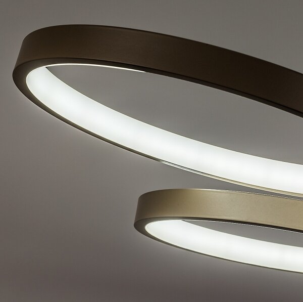 Rabalux 72400 - Lampada a sospensione LED dimmerabile su cavo ISIDORA 50W/230V 3000-6500K + telecomando
