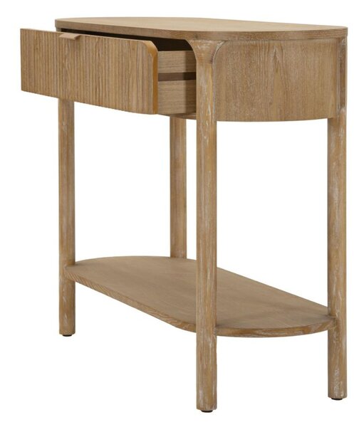 Consolle design pulito e contemporaneo MODELLO GOTEBORG Dimensioni 110x40xx h 80 cm Peso 18,5kg La struttura in metallo e legno finitura legno naturale