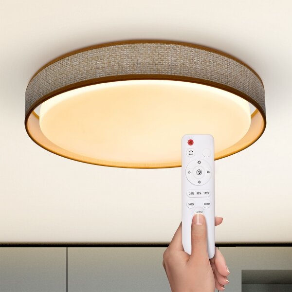 Brilagi - Lampada da soffitto dimmerabile KIANIA LED/48W/230V 3000-6500K + DO
