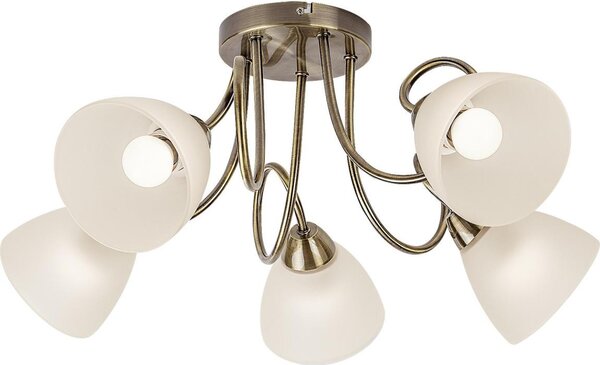 Rabalux 71482 - Plafoniera PALOMINA 5xE27/60W/230V