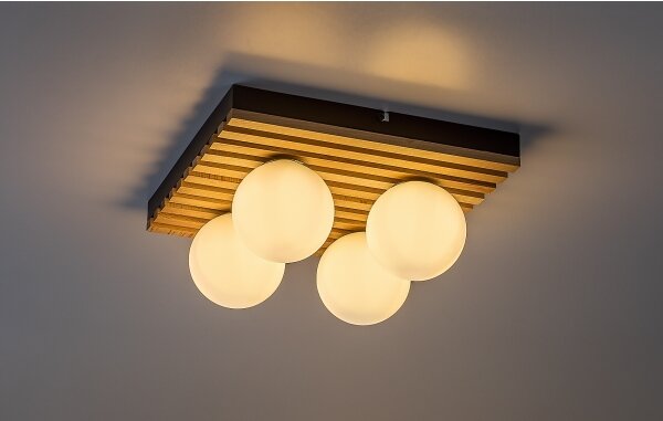 Rabalux 71462 - Plafoniera NOXELLE 4xG9/5W/230V 29,6x29,6 cm