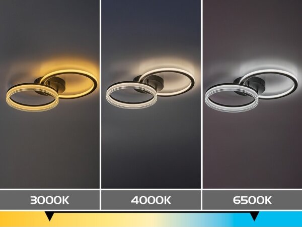 Rabalux 71479 - Plafoniera LED dimmerabile SERAPHIEL LED/38W/230V 3000-6500K 60x35 cm + telecomando