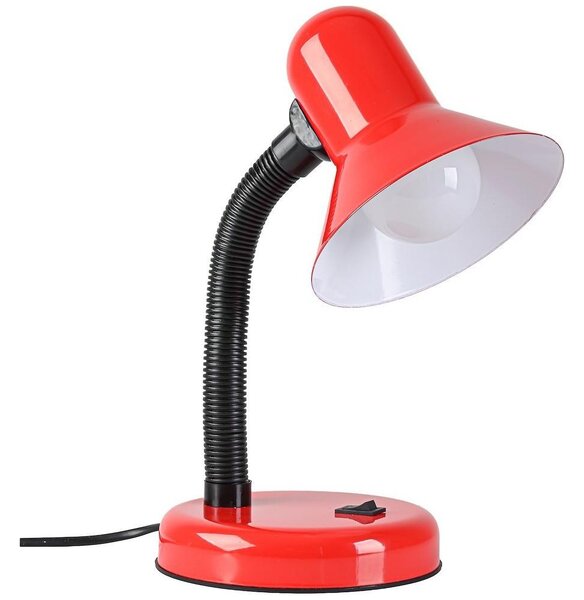 Lampada da tavolo MENTOR 1xE27/15W/230V rossa