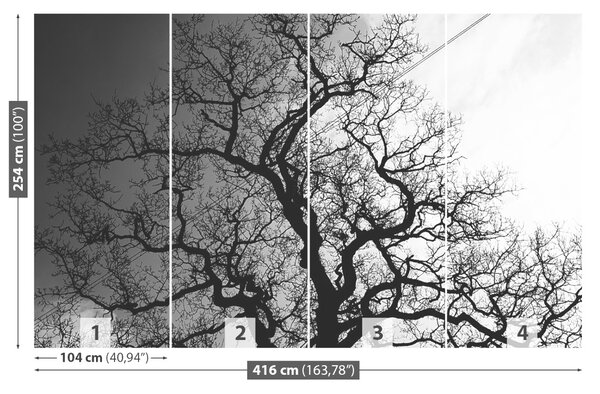 Carta da parati Albero 104x70 cm