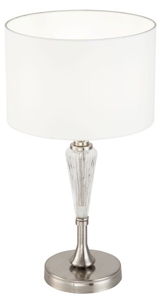 Lucide Illuminazione Lampada da scrivania con base in metallo classica e  diffusore in vetro collezione Banker