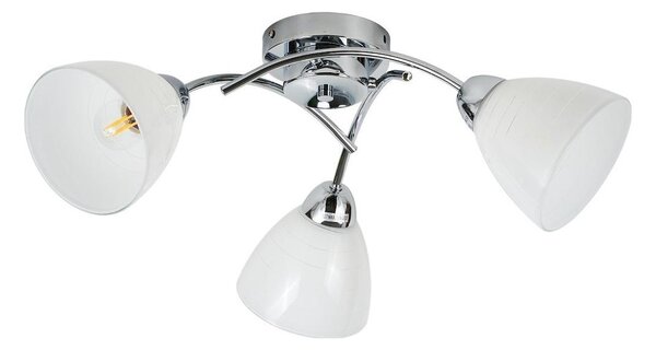 Lampadario a soffitto CLARA 3xE27/15W/230V cromo lucido
