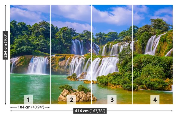 Carta da parati Cascata 104x70 cm