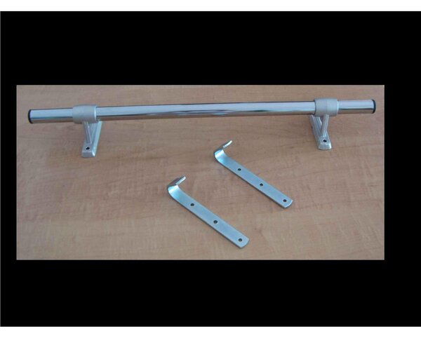 KIT di fissaggio per scala UP per Scala da Appoggio UP lunghezza 60 cm cromo