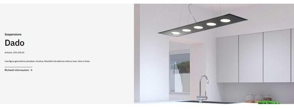 Lampada a sospensione a LED in Vetro a Specchio collezione DADO Dimensioni 40x40x h 110 cm - 4 kg 4 x max 7 watt GX53 Led struttura specchiante nero