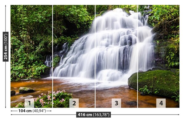 Carta da parati Thailandia cascata 104x70 cm