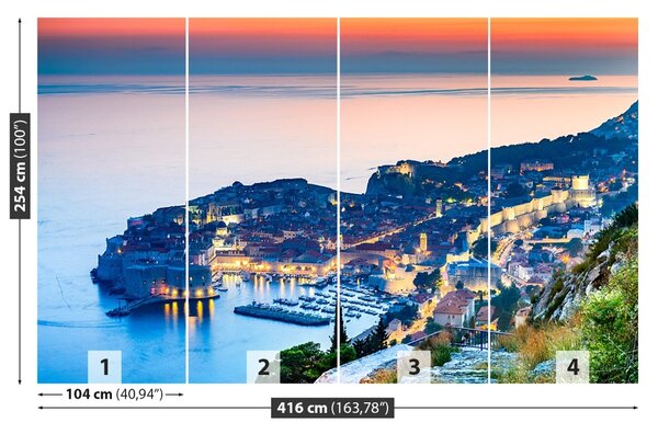 Carta da parati Dubrovnik, Croazia 104x70 cm