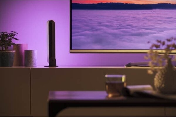 Philips - Set 2x lampada da tavolo dimmerabile LED RGB Hue AMBIANCE 6W 230V bian
