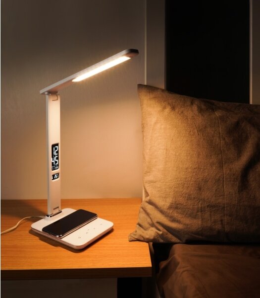 Lampada da tavolo LED dimmerabile con ricarica wireless LED/8,5W/12V - Immax 08966L