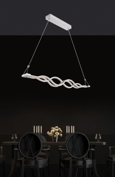 Globo 67109-30 - Lampada a sospensione dimmerabile su cavo PILLA LED/30W/230V + telecomando