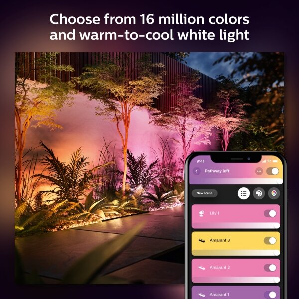 Philips Hue AMARANT WACA LED RGBW esterno 20W 24V IP65