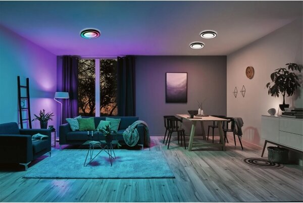 Paulmann 70544 - LED RGBW/22W Plafoniera dimmerabile RAINBOW 230V + TC