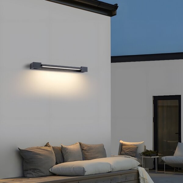 Brilagi - Illuminazione LED per specchio da bagno AQUA LINE LED/12W/230V 45 cm IP44 antracite