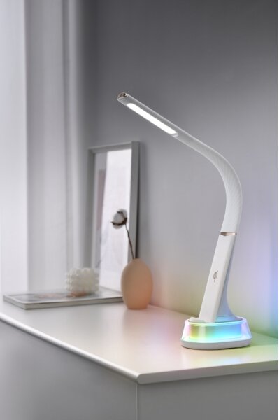Immax 08973L - LED RGB Lampada da tavolo dimmerabile CORELLA LED/7W/12/230V nero
