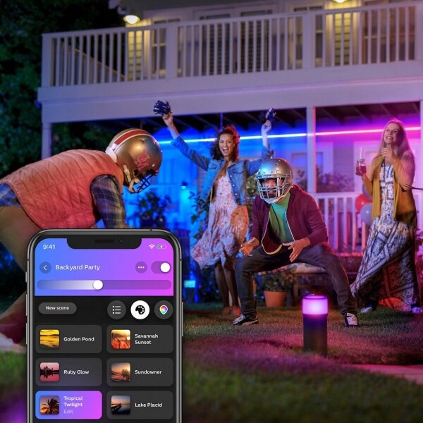 Striscia LED RGBW dimmerabile Philips Hue da esterno Strip LED/40W 5m IP67