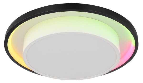 Globo 41390-21 - Plafoniera LED RGBW dimmerabile MORGAN LED/21W/230V + +TC