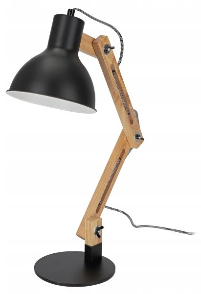 Lampada da tavolo 1xE27/40W/230V nera