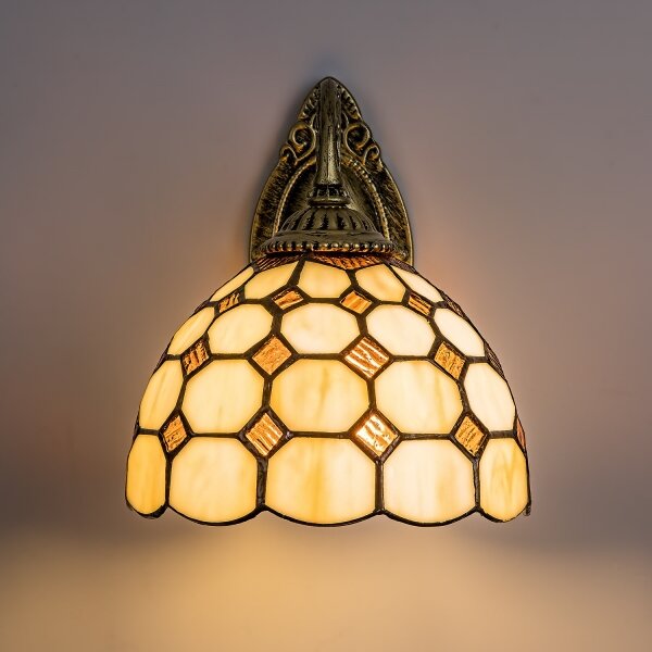 Brilagi - Lampada da parete in stile Tiffany DORAN 1xE27/40W/230V