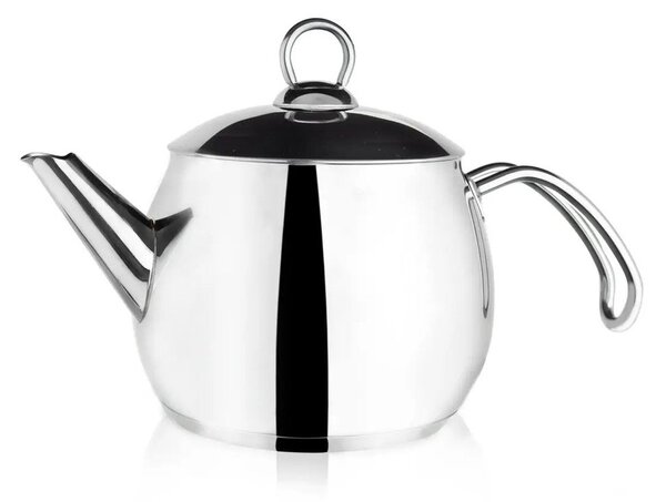 Teiera in acciaio inox argento 1 l Anett - Orion