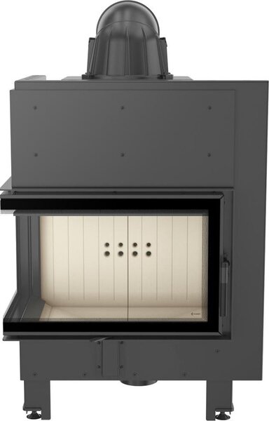 Inserto camino in acciaio KRATKI MBM sinistro 10 kW Ø 200