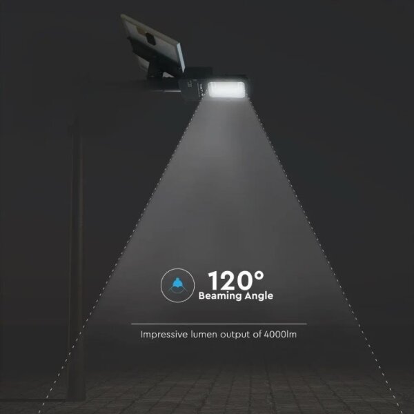 LED Lampione solare dimmerabile LED/50W/6,4V 4000K IP65 + telecomando