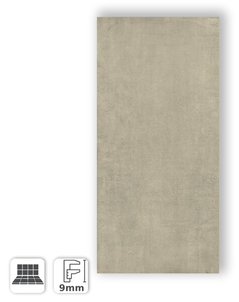 Gres Porcellanato Effetto Cemento Contemporaneo Tortora 60x120 - EMAN559