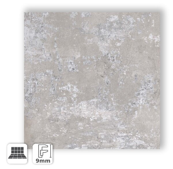 Gres Porcellanato Effetto Cemento Industriale Grigio 90x90 - AGT067