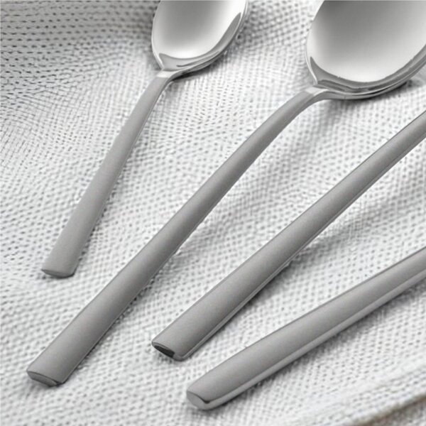 Confezione vetrina 24 pezzi Posate manico Satinato FASHION TWIN, inox 18.10 (AISI304), spessore 3.00 mm linea TWIN Met� satinata Met� Acciaio Lucido