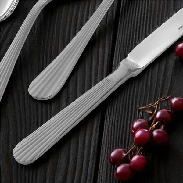 Confezione vetrina 24 pezzi Posate manico Satinato EDEN TWIN, inox 18.10 (AISI304), spessore 3.00 mm linea TWING Met� satinata Met� Acciaio Lucido
